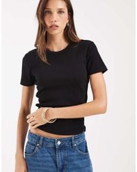 ONLY - Fitted T-shirt - Lyst