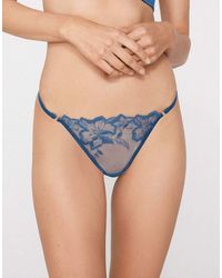 Tezenis - Flower Desire Tanga Panel G-String - Lyst