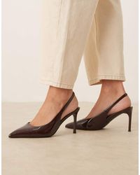 ASOS - Spicy Slingback Stiletto Mid Shoes - Lyst