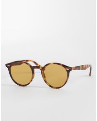 ASOS - Round Sunglasses - Lyst