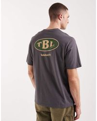 Timberland - Gas Station Back Graphic Tee - Lyst