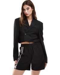 Reclaimed (vintage) - Revived X Glass Onion Crop Tailored Blazer - Lyst