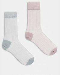 ASOS - Pack Of 2 Sheer Ankle Socks - Lyst