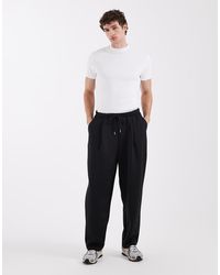 ASOS - Heavyweight Scuba-style Fabric Relaxed Taper jogger - Lyst