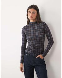 Nobody's Child - High Neck Long Sleeve Top - Lyst