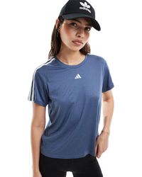 adidas Originals - Adidas Training Essentials Three Stripe T-shirt - Lyst