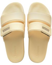 Havaianas - Double Strap Sliders - Lyst