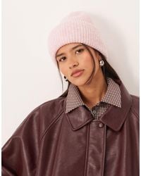 Gina Tricot - Ribbed Beanie - Lyst
