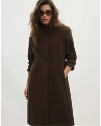 Stradivarius - Basic mantel mit weicher haptik - Lyst