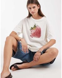 Levi's - Oversized Graphic Print T-Shirt - Lyst