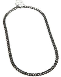 Lovisa - Waterproof Stainless Steel Small Miami Cuban Necklace - Lyst