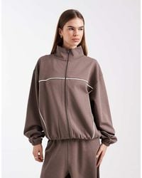 ASOS - Zip Up Hooded Co-ord Jacket - Lyst