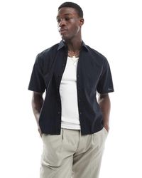 Only & Sons - Overhemd Van Linnenmix Met Rechte Pasvorm - Lyst