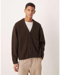 Abercrombie & Fitch - Boucle Vintage Cardigan - Lyst