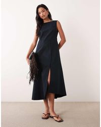Barbour - Liza Cut-out Back Detail Maxi Dress - Lyst