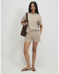 River Island - Cotton T-Shirt And Shorts Set - Lyst
