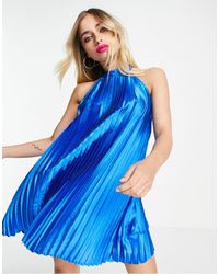 Reclaimed (vintage) - Inspired - vestito corto blu - Lyst