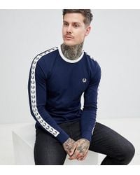 Fred Perry Long-sleeve t-shirts for Men - Up to 55% off at Lyst.com