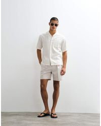 ASOS - Tailored Pleated Wide Shorts - Lyst