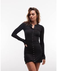 rails long sleeve dress Rails | Celano Dress - Cocoa Polka Dots | Size M