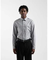 ASOS - Regular Fit Smart Poplin Shirt - Lyst