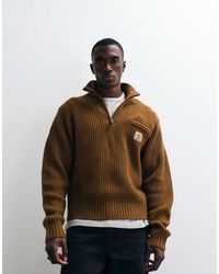 Carhartt - Detroit Half Zip Knitted Jumper - Lyst