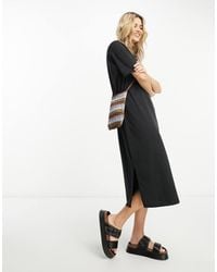 Vero Moda - Oversized T-shirt Dress - Lyst