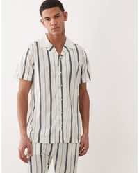 Brave Soul - Co-ord Textured Short Sleeve Shirt - Lyst