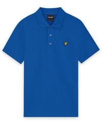Lyle & Scott - Ss Polo Shirts Plain Polo Shirt - Lyst