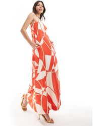 EVER NEW - Bandeau Linen Midaxi Dress With Pockets - Lyst