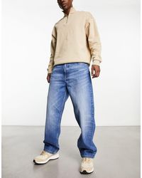 Weekday - – galaxy – jeans mit geradem, lockerem schnitt - Lyst