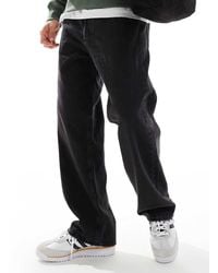 Jack & Jones - Vaqueros Negro Lavado Holgados Alex De - Lyst