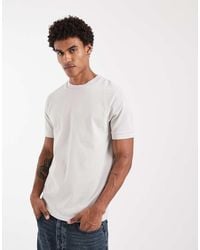 ASOS - Regular Fit T-Shirt With Binding - Lyst