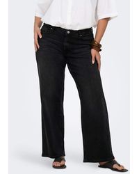 ONLY - Wide-Fit Jeans - Lyst