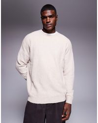 ASOS - Pull ras - Lyst