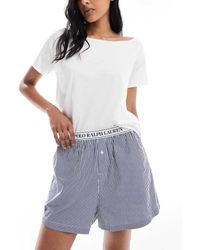 Polo Ralph Lauren - Striped Sleep Boxer Shorts - Lyst