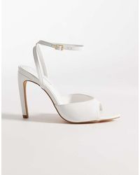Public Desire - Caught On Tie Leg Heeled Sandals - Lyst
