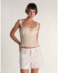 Glamorous - Regular Fit Denim Short - Lyst
