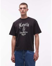 Levi's - Logo Graphic Boxy Oversized T-shirt - Lyst