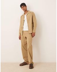 Mango - Relaxed Fit Straight Leg Trouser Co-ord - Lyst