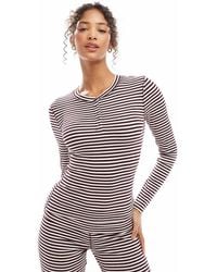 Cotton On - Cotton:On Sleep Recovery Button Down Pyjama Long Sleeve Top - Lyst