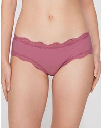Tezenis - Lace And Microfibre French Knickers - Lyst
