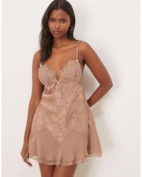 For Love & Lemons - – holly – trägerkleid aus spitze - Lyst