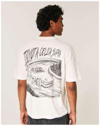Hollister - Boxy Toyota Celica Supra Graphic Tee - Lyst