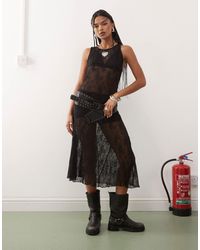 Collusion - – kurzärmliges midikleid - Lyst