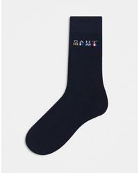 GANT - Usa Flag Logo Socks - Lyst