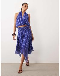 Mango - Dolpin Hanky Hem Midi Skirt Co-ord - Lyst
