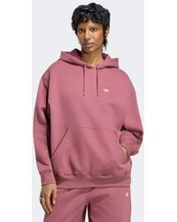 adidas Originals - Essentials Oversized Fleece Hoodie - Lyst