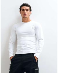 ASOS 4505 Ski & Snow - 4505 Ski Thermal Fleece Long Sleeve Base Layer - Lyst