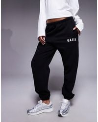 Kaiia - Cotton Blend Cuffed Joggers Co-Ord - Lyst